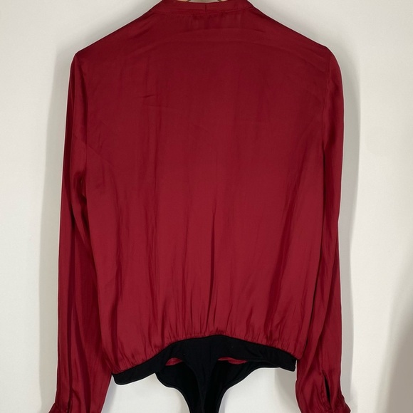 Paige - Sevilla Thong Bodysuit in Fig - Picture 6 of 8